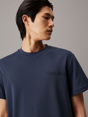 ink cotton interlock t-shirt for men calvin klein