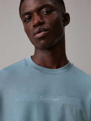 goblin blue logo t-shirt for men calvin klein