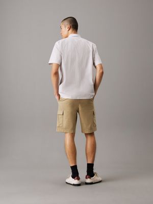 tree house straight twill cargo shorts for men calvin klein