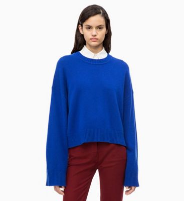 calvin klein blue jumper