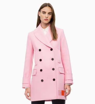 wool coat calvin klein