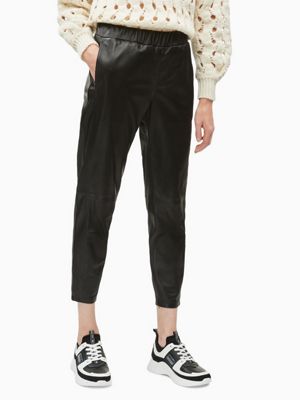 Leder Jogginghose Calvin Klein Kk1654bds