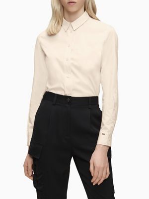 silk oxford shirt