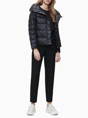 calvin klein puffer packable coat