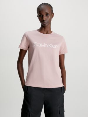 aus Bio-Baumwolle K20K202142TQX Logo-T-Shirt Calvin Klein® |
