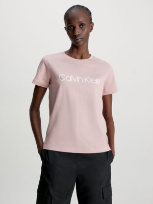 Calvin klein t 2025 shirt womens logo