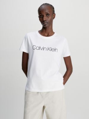 Berouw Gevoelig voor Collectief T-shirt van biologisch katoen met logo Calvin Klein® | K20K202142YAF
