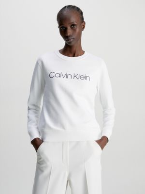 ck white hoodie