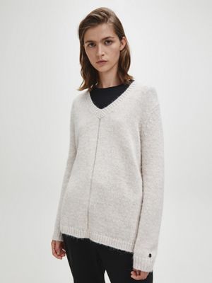 calvin klein v neck sweater