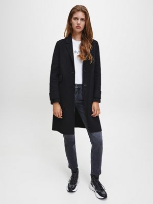calvin klein wool crombie