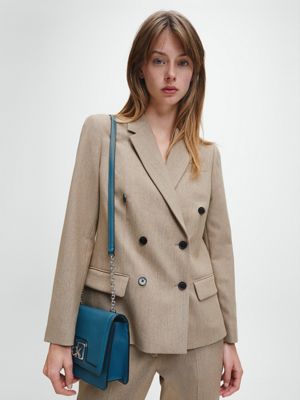 calvin klein double breasted suit