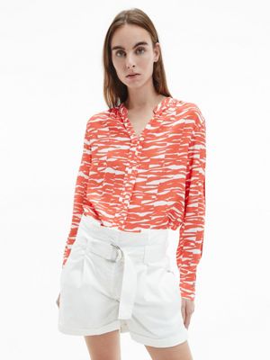 calvin klein tunic tops