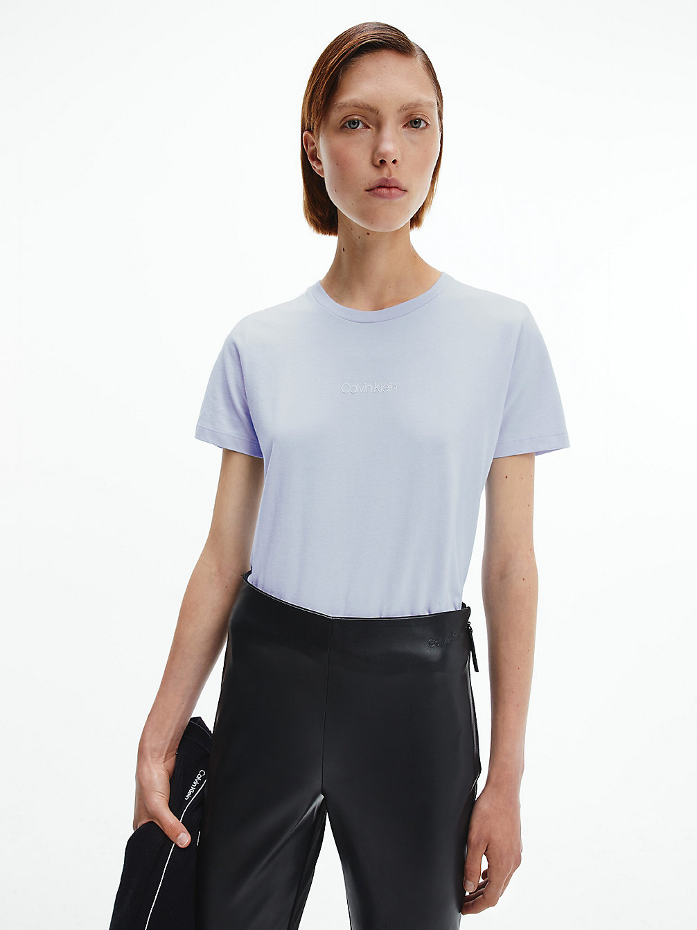 SWEET BLUE > Baumwoll-T-Shirt > undefined Damen - Calvin Klein