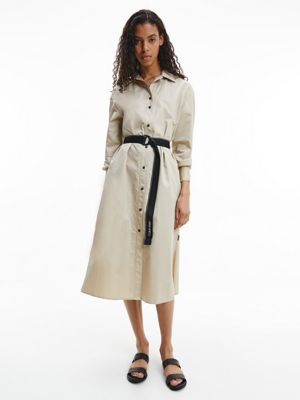 calvin klein shirt dress