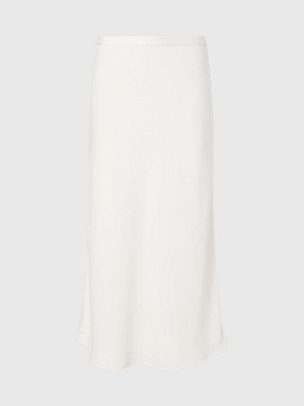 SEEDPEARL Slim Recycled Crepe Midi Skirt for women CALVIN KLEIN
