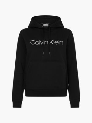 CK BLACK Plus Size Logo Hoodie for women CALVIN KLEIN