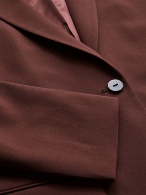 DARK CHESTNUT Relaxed Tailored Blazer for women CALVIN KLEIN