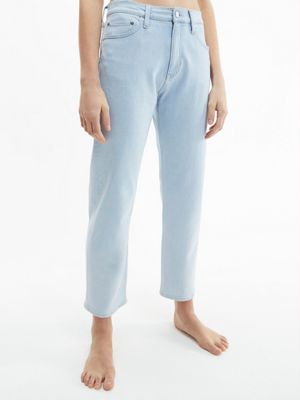 straight denim jeans