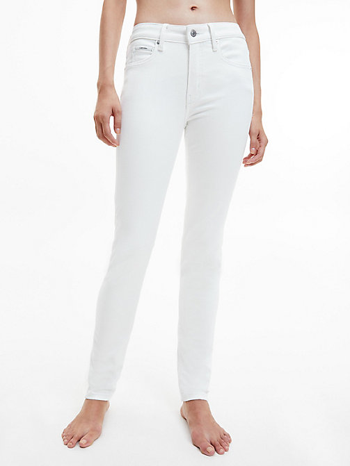 Pantaloni in gabardine a sigaretta elasticizzato Calvin Klein Donna Abbigliamento Pantaloni e jeans Pantaloni Pantaloni slim & skinny 