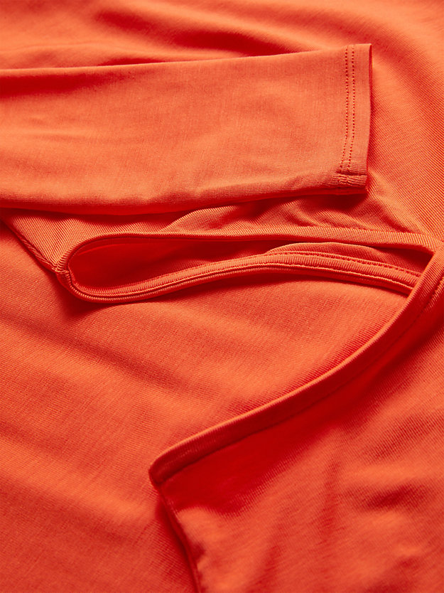 DEEP ORANGE Bodycon-Kleid mit Cut-out-Detail für Damen CALVIN KLEIN