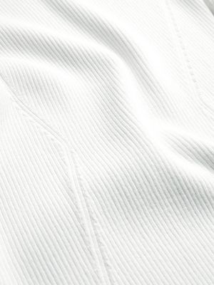 ECRU Ribbed Bodycon Dress for women CALVIN KLEIN