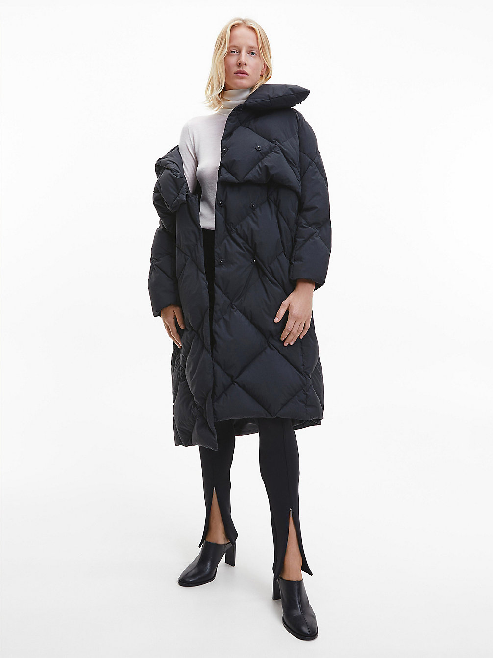 CK BLACK > Дутое пальто-трансформер > undefined Женщины - Calvin Klein