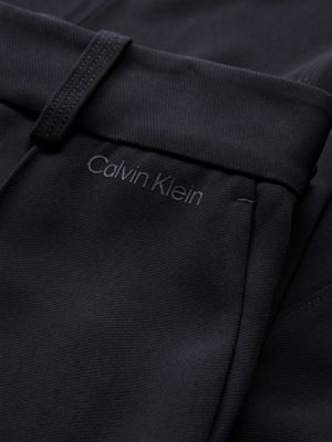 CK BLACK Hose mit weitem Bein aus Twill für Damen CALVIN KLEIN