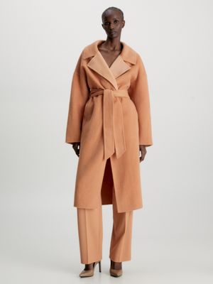 Oversized Wool Wrap Coat Calvin Klein® | K20K2050060HF