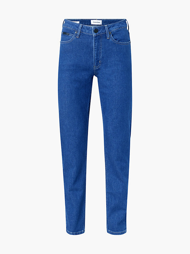 blue slim jeans voor dames - calvin klein