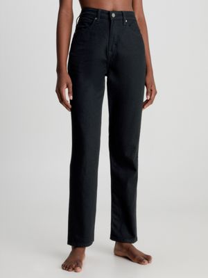 Calvin klein store women's black jeans