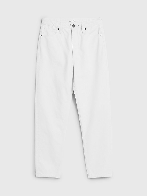 DENIM LIGHT Tapered Jeans mit hoher Bundhöhe für Damen CALVIN KLEIN