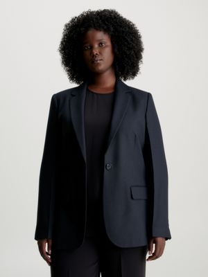 Calvin klein store women's black blazer