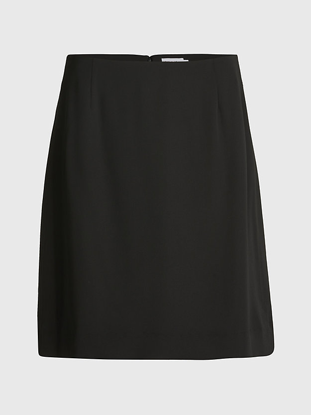CK BLACK Straight Mini Skirt for women CALVIN KLEIN