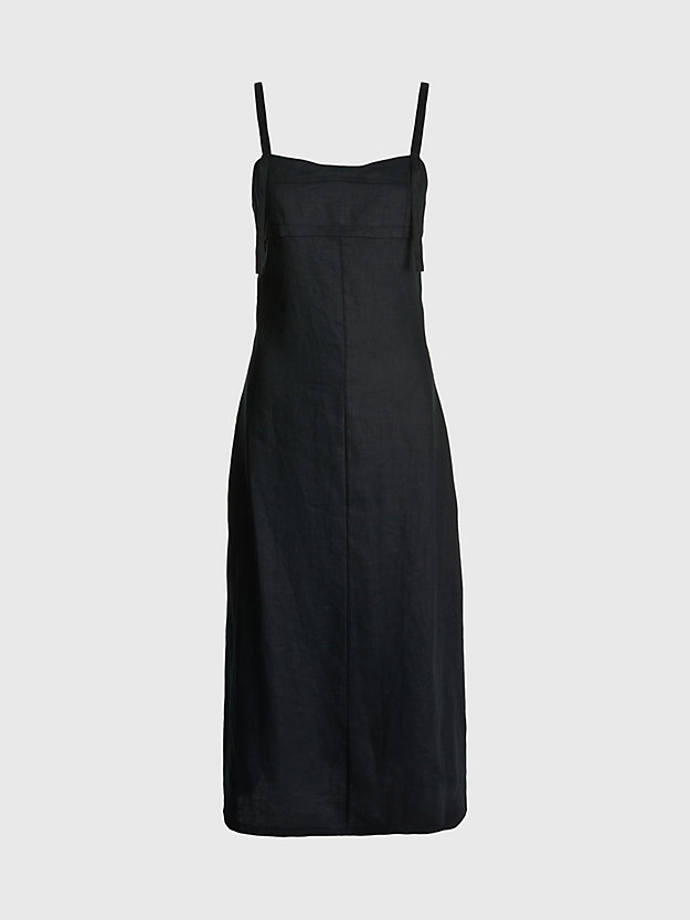 Slim Linen Slip Dress Calvin Klein® | K20K205250BEH