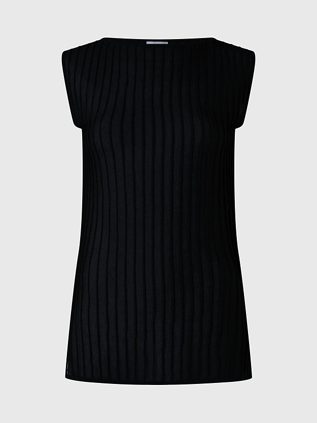 CK BLACK Transparentes osmanisches Kleid für Damen CALVIN KLEIN