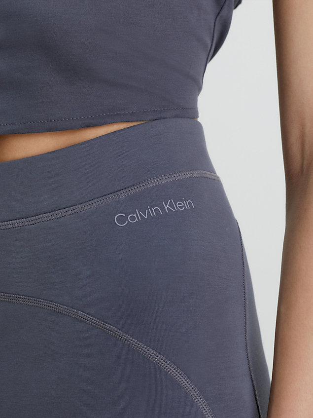 grey skinny scuba leggings for women calvin klein