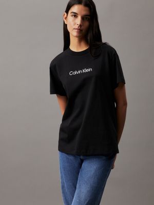 Logo-T-Shirt aus Klein® Baumwolle | K20K205448BEH Calvin