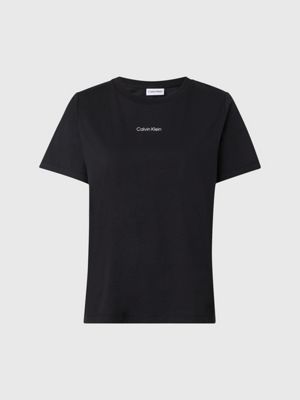 CK BLACK T-shirt grande taille avec logo for femmes CALVIN KLEIN