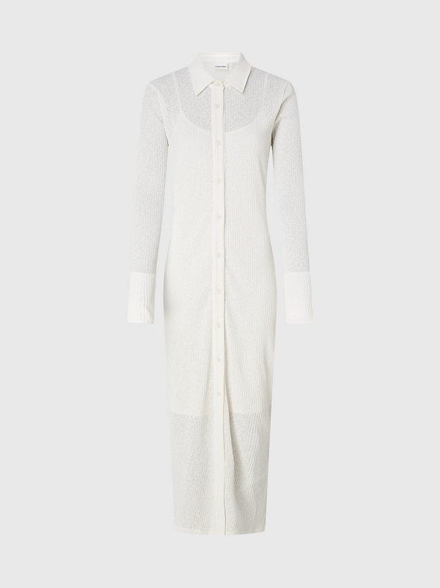 VANILLA ICE Robe-chemise skinny superposée for femmes CALVIN KLEIN