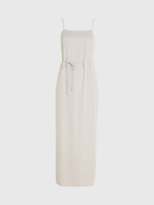 Crepe Midi Slip Dress Calvin Klein®