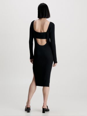 Slim Low Back Slip Dress Calvin Klein®