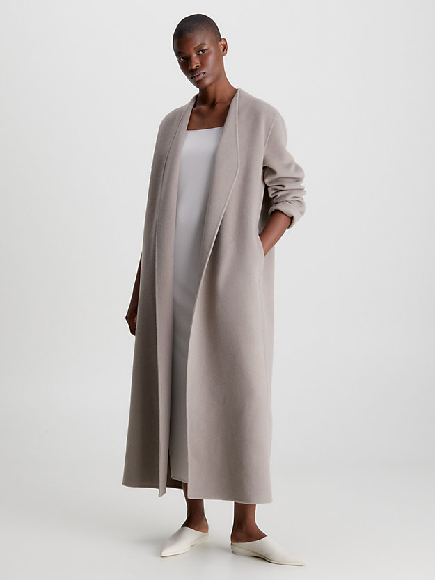 CINDER Oversized Reversible Maxi Coat for women CALVIN KLEIN