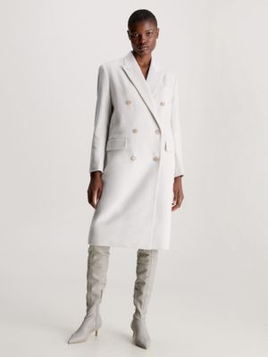 Zweireiher-Mantel aus Wolle Calvin Klein® | K20K205935CI2