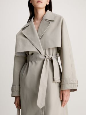 Oversized Bonded Trench Coat Calvin Klein® K20K205939AEK