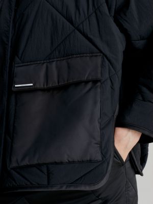 Crinkle Nylon Quilted Jacket Calvin | Klein® K20K205946BEH
