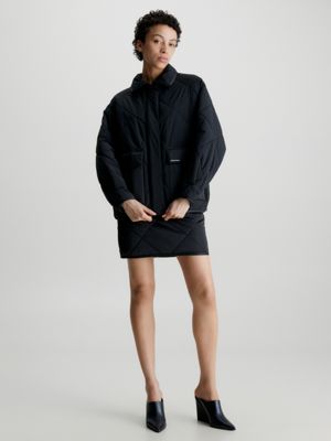 Crinkle Nylon Quilted Jacket Calvin Klein® K20K205946BEH 