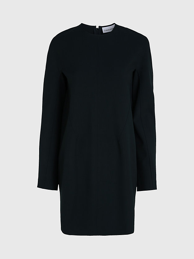 ck black swobodna sukienka o luźnym kroju dla kobiety - calvin klein