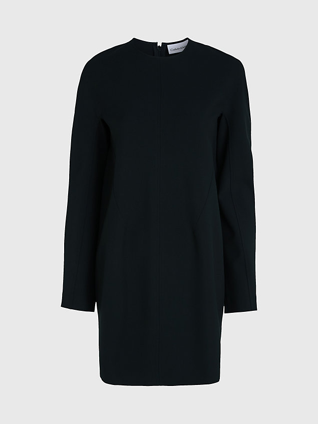 robe-tube relaxed black pour femmes calvin klein