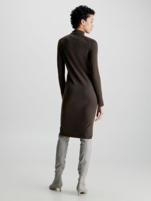 Calvin klein outlet wool dress