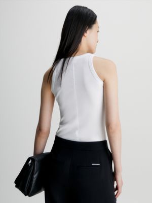 Slim Ribbed Tank Top Calvin Klein®